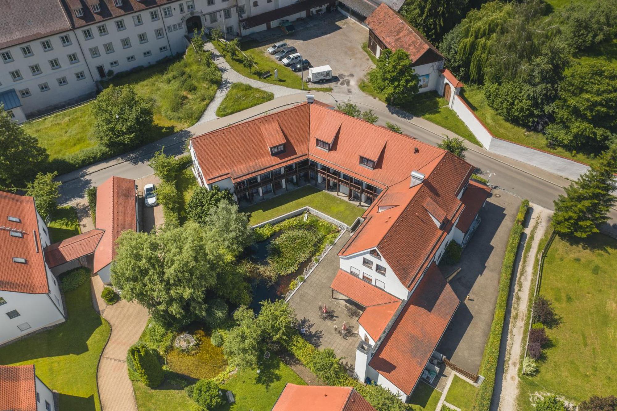 Hotel Garni Gaestehaus Am Muehlbach Ottobeuren Exterior foto