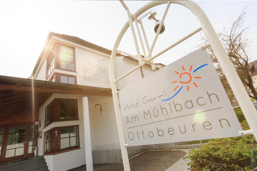 Hotel Garni Gaestehaus Am Muehlbach Ottobeuren Exterior foto